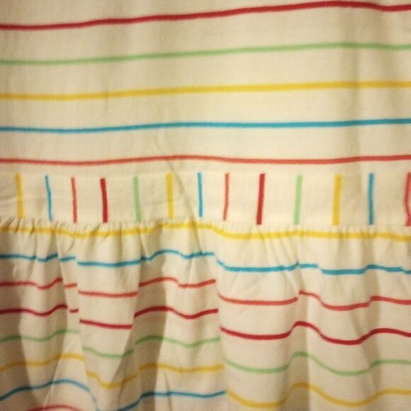 ✨NWT Oshkosh striped sleeveless dress with ruffle accent - Picture 4 of 9